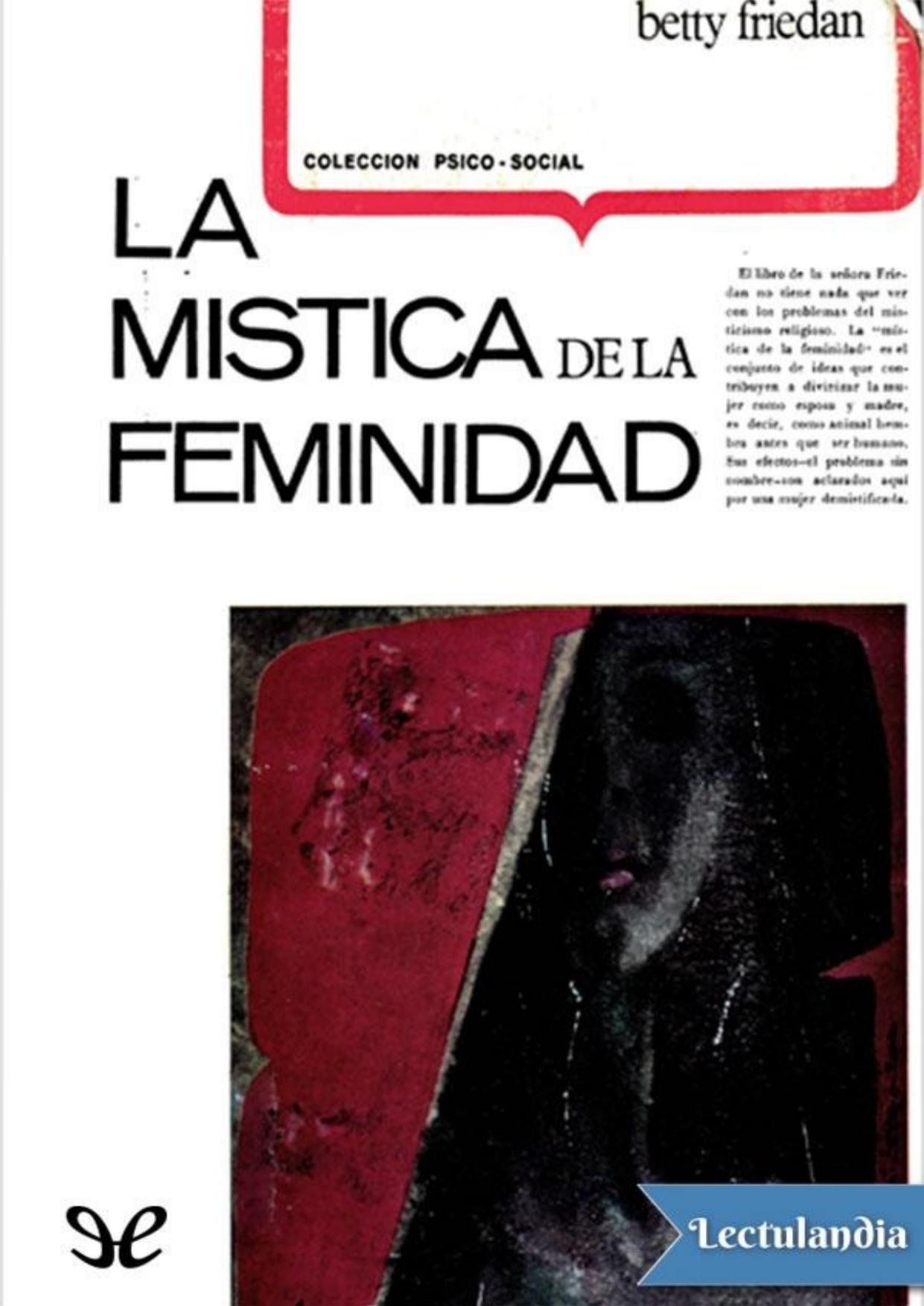 La mística de la feminidad de Betty Friedan, portada del libro