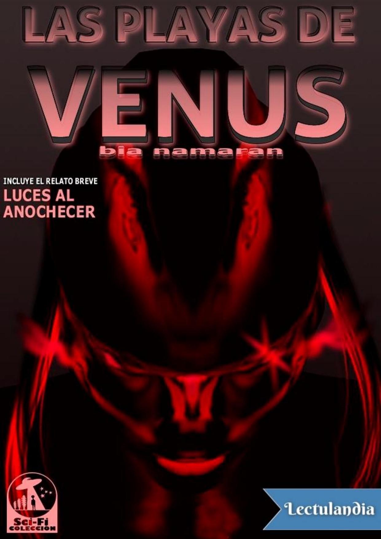 Las playas de Venus de Bia Namaran, portada del libro