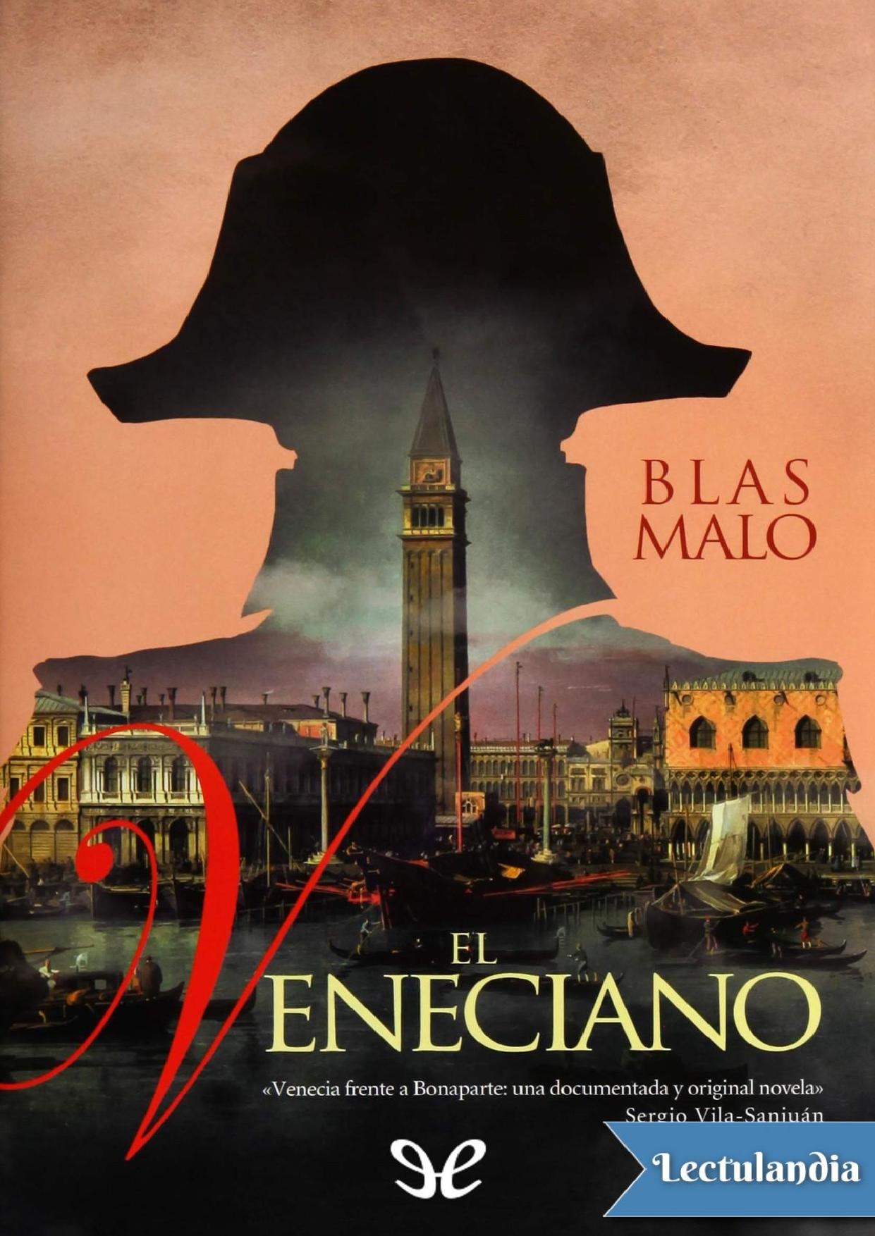 El Veneciano de Blas Malo, portada del libro