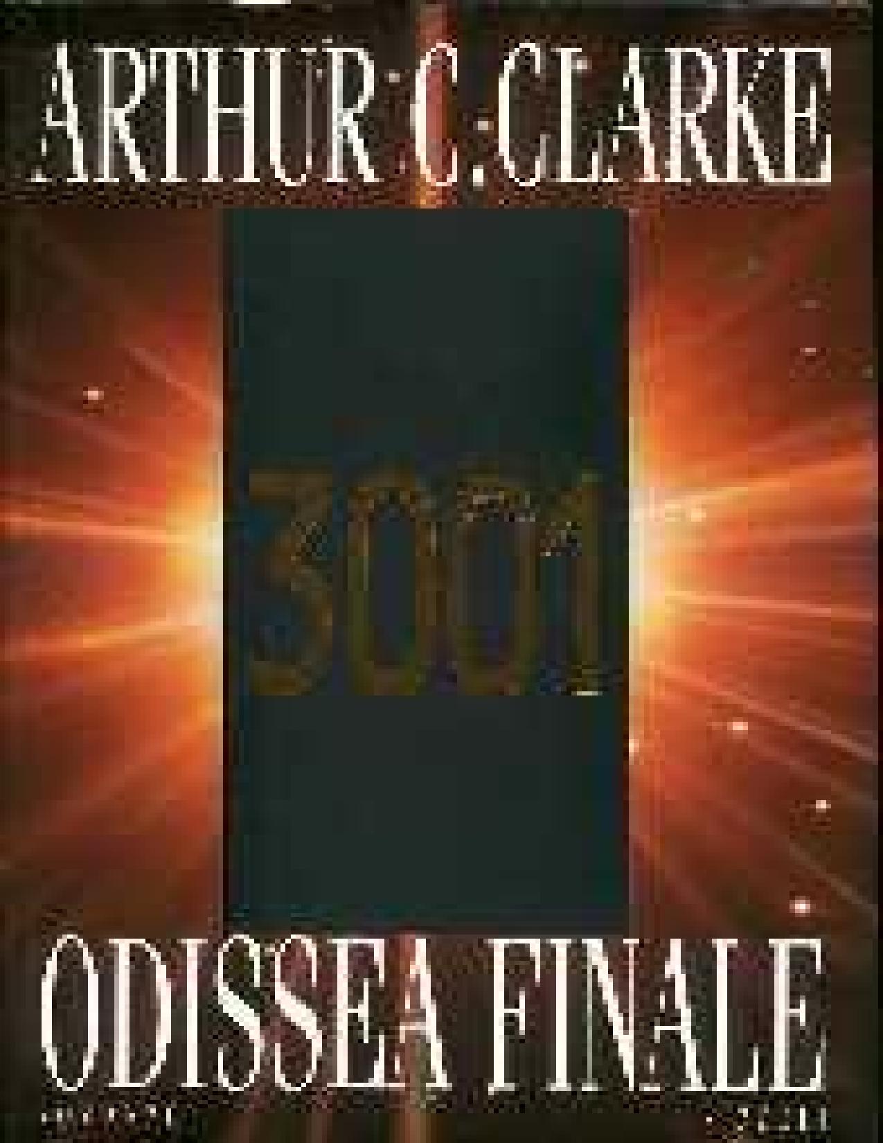 3001 Odissea Finale de Bluebook, portada del libro