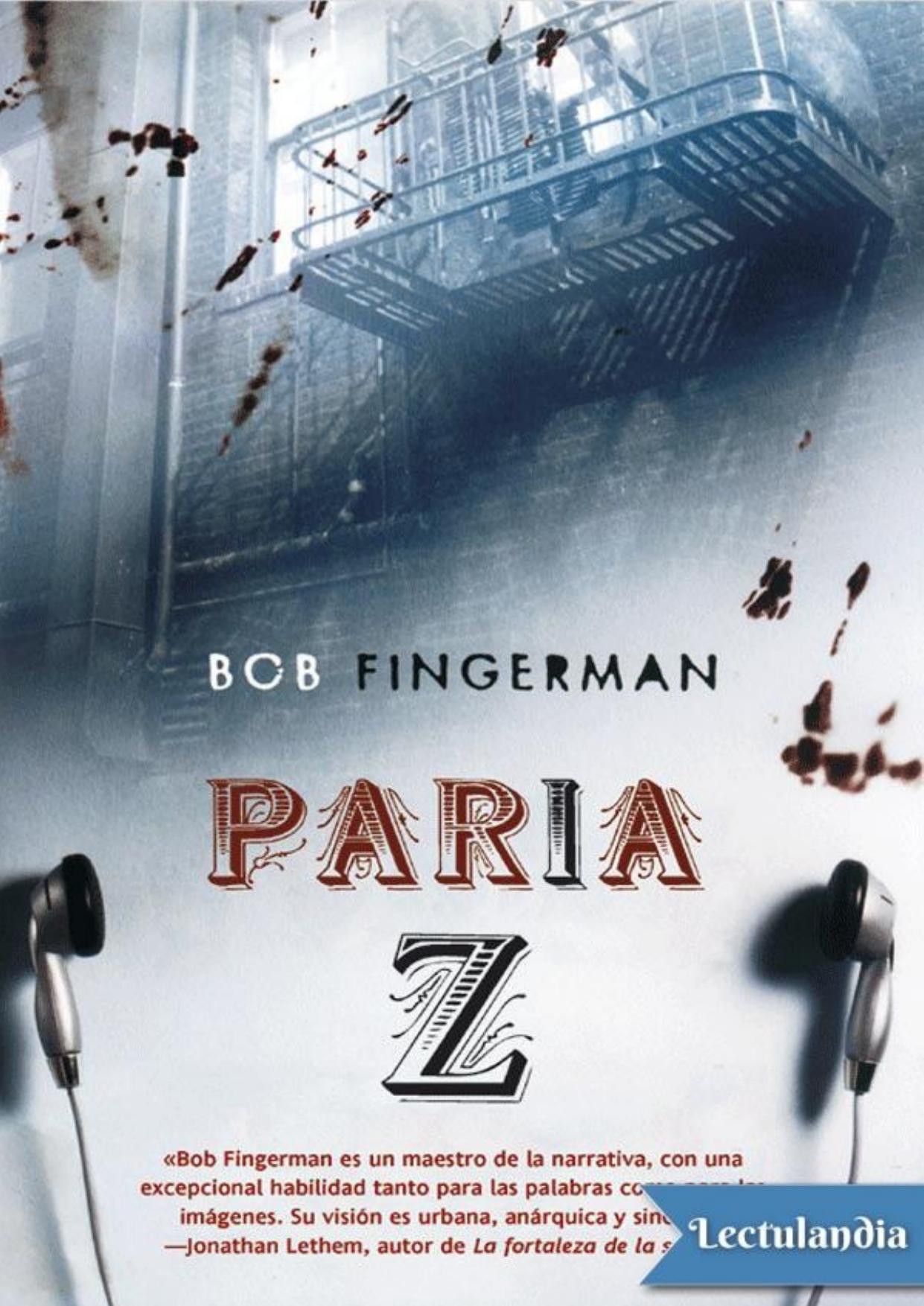 Paria Z de Bob Fingerman, portada del libro