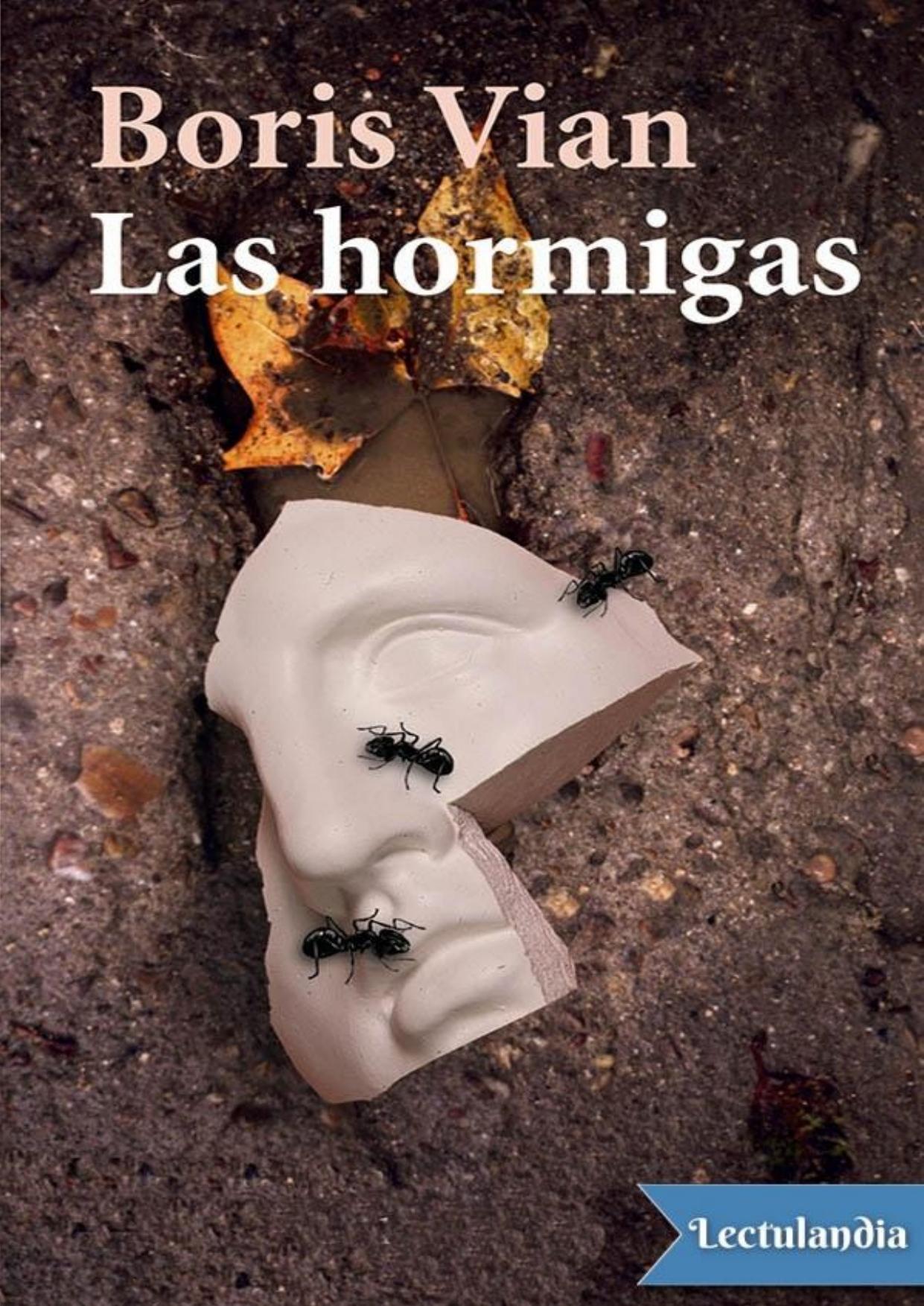 Las hormigas de Boris Vian, portada del libro