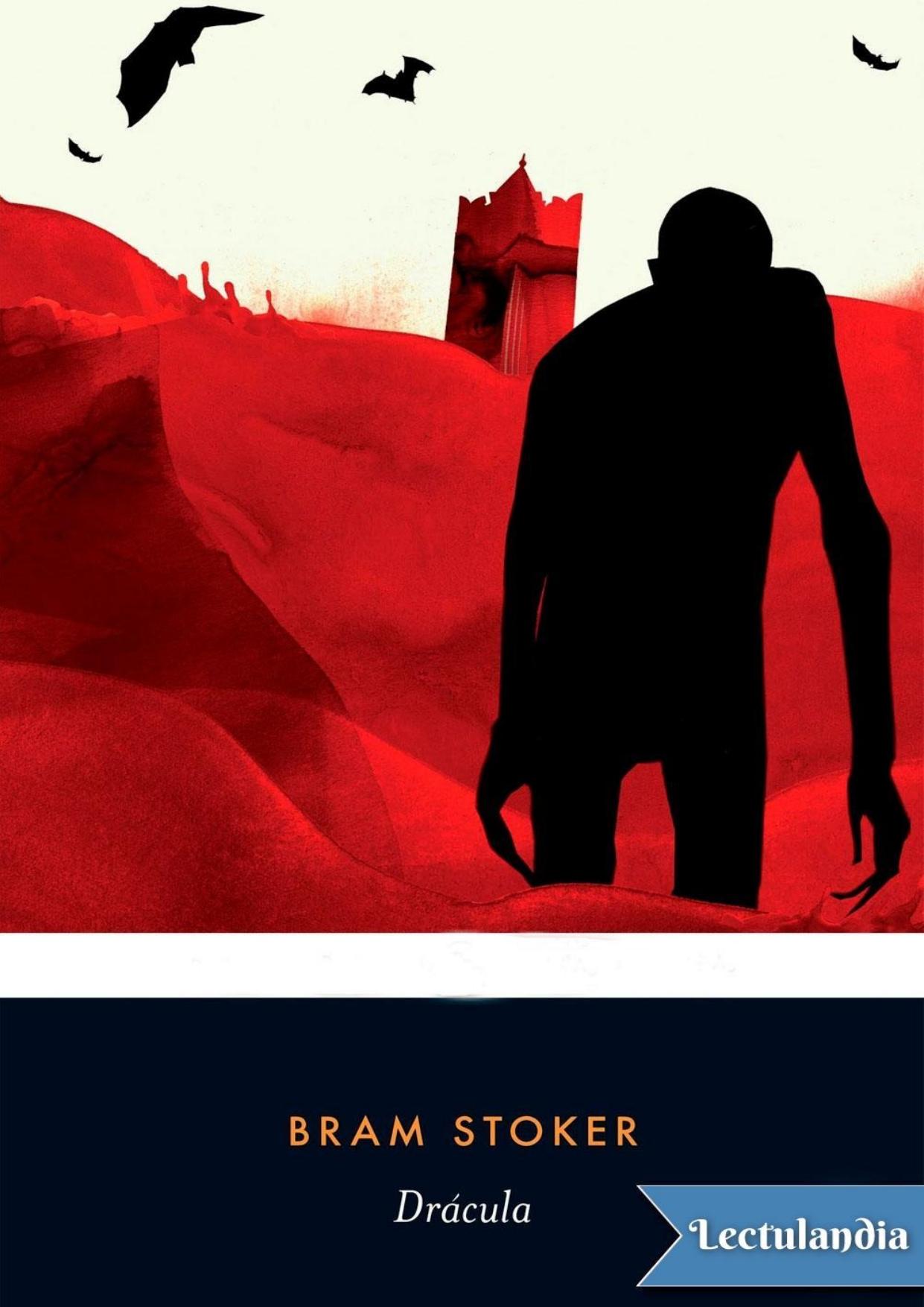 Drácula de Bram Stoker, portada del libro