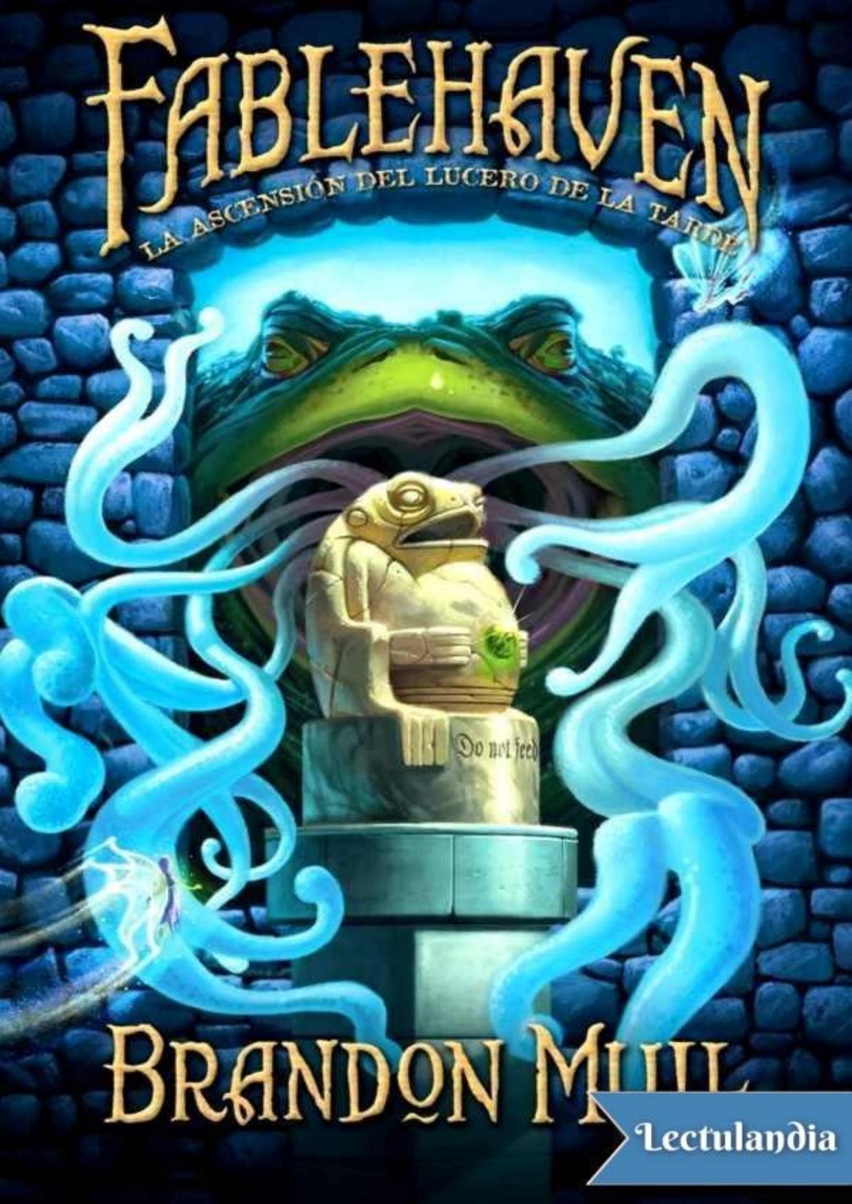 Fablehaven 2 - La ascensión del lucero de la tarde de Brandon Mull, portada del libro