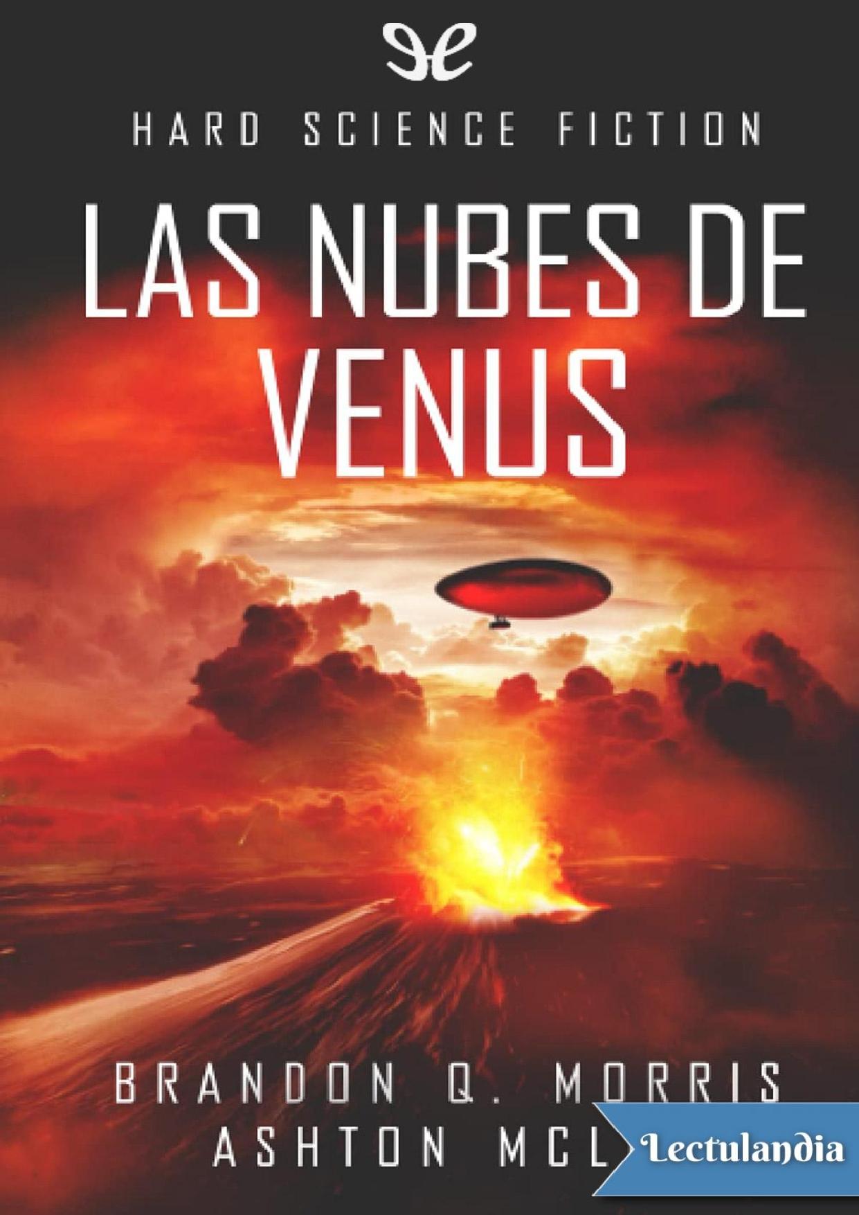 Las nubes de Venus de Brandon Q. Morris, portada del libro