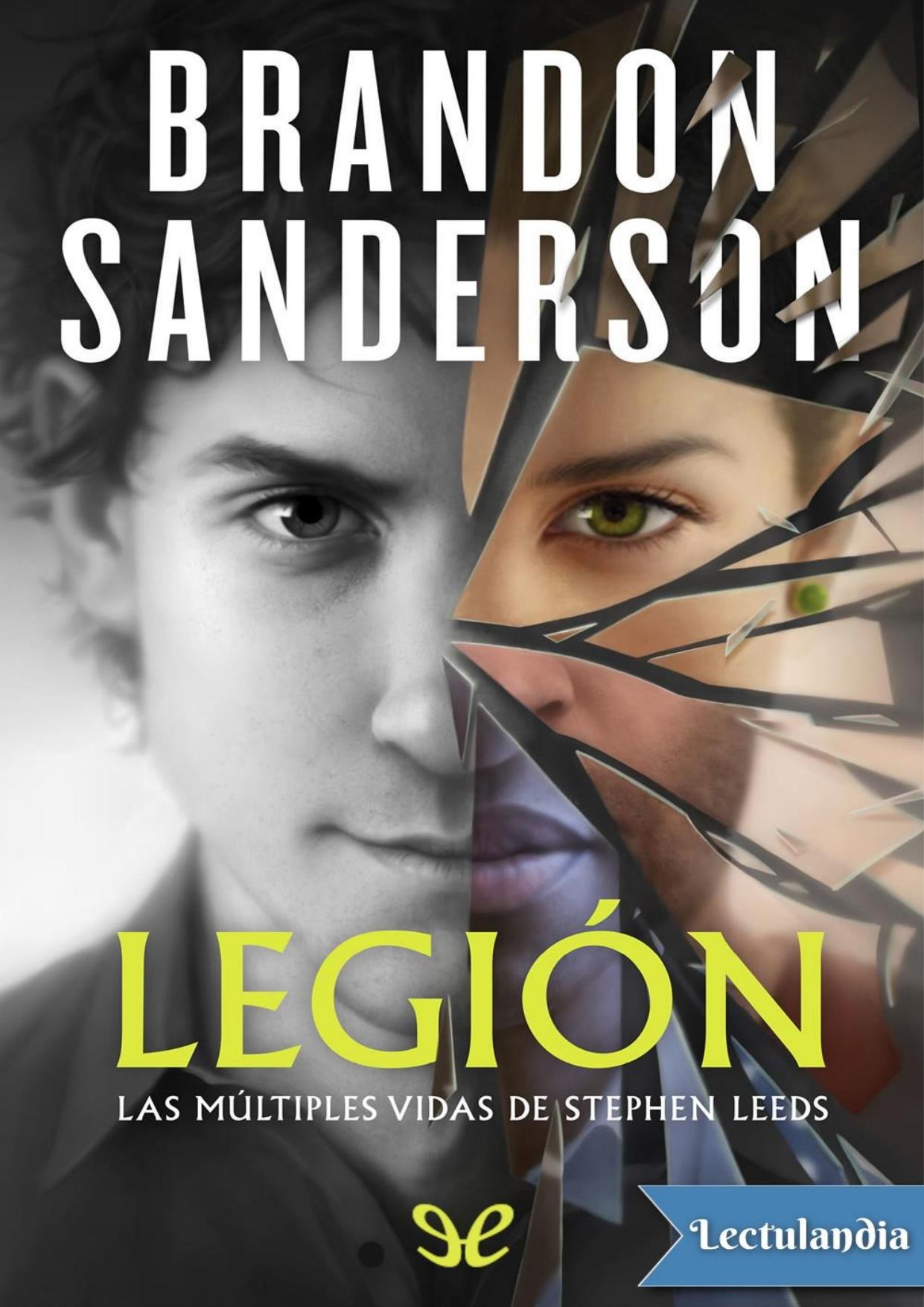 Legión. Las multiples vidas de Stephen Leeds de Brandon Sanderson, portada del libro