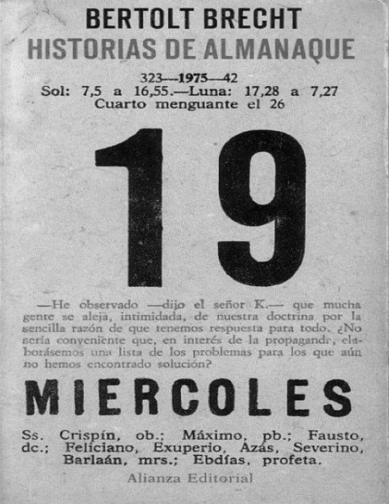 Portada de Historias de Almanaque