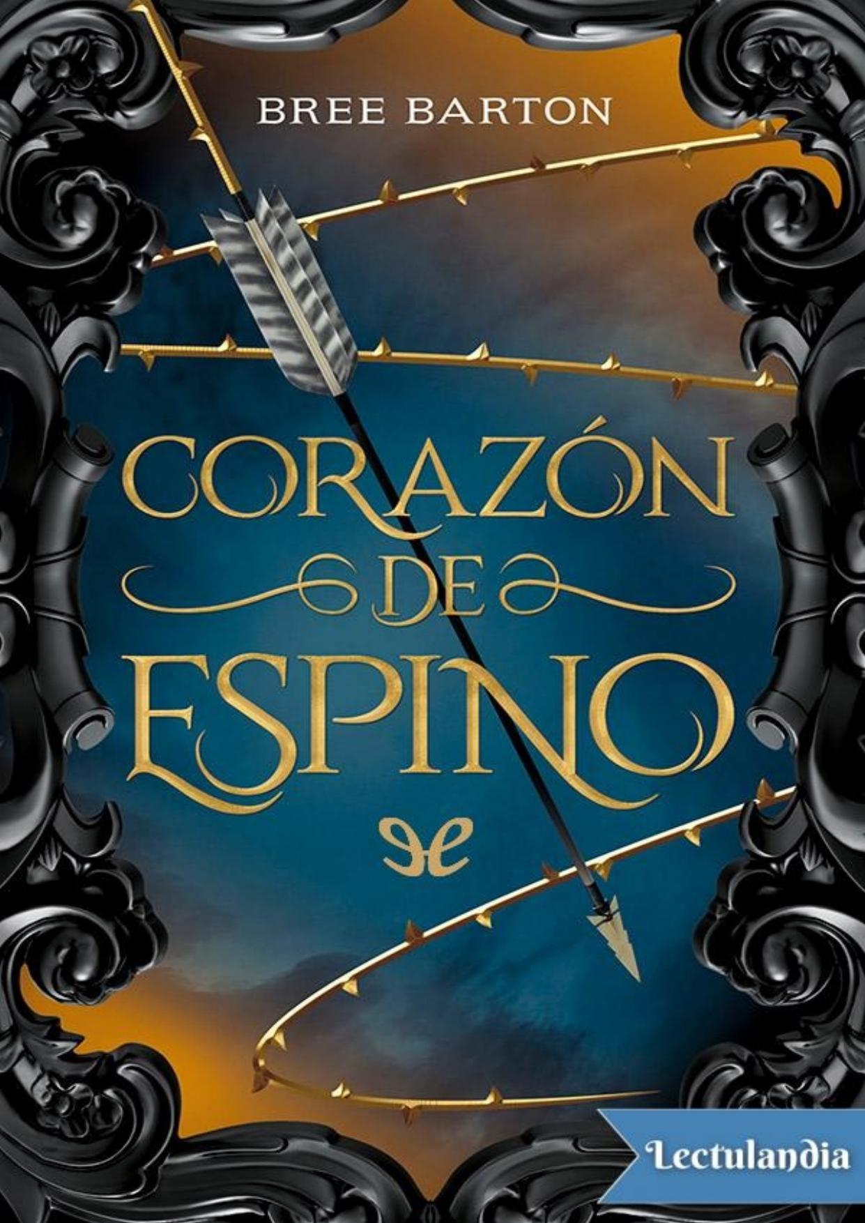 Corazón de espino de Bree Barton, portada del libro