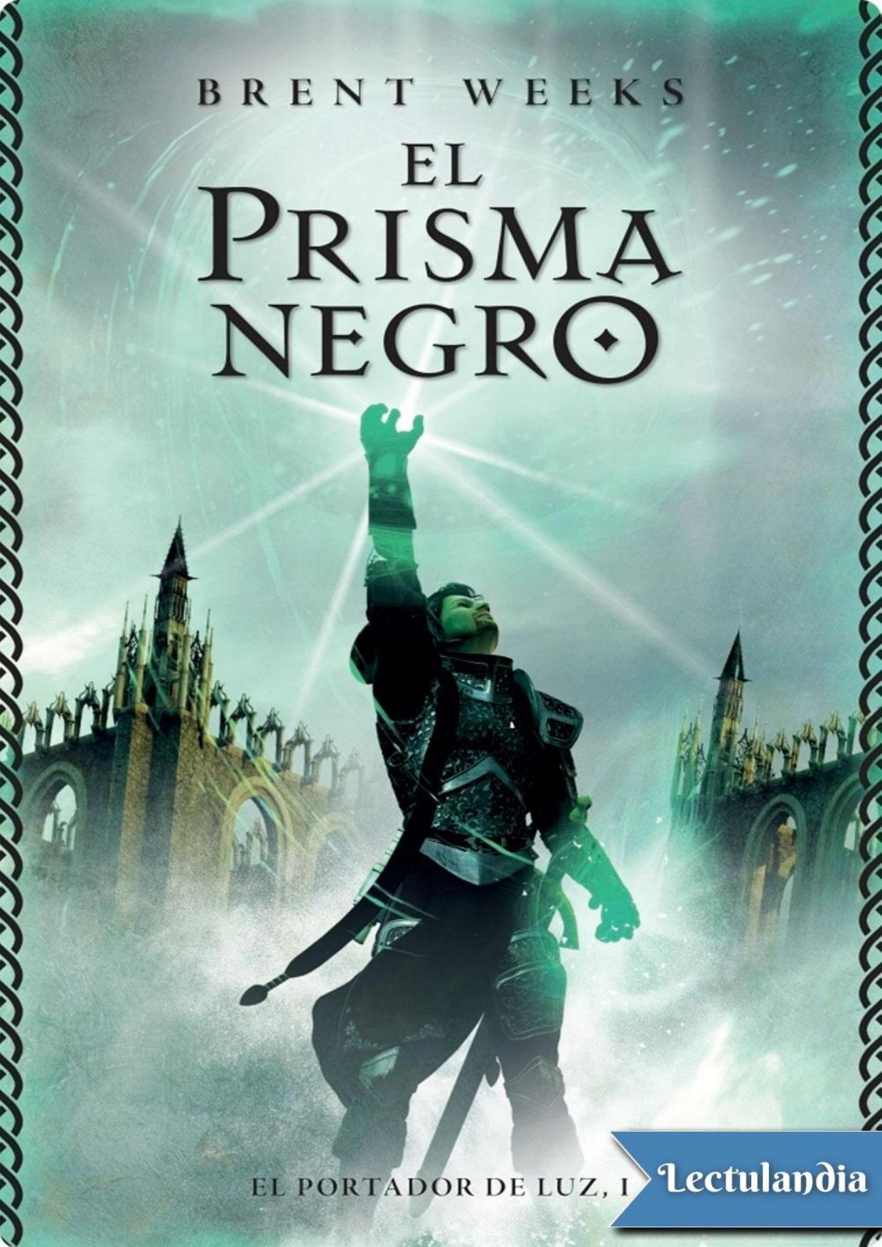 El prisma negro de Brent Weeks, portada del libro
