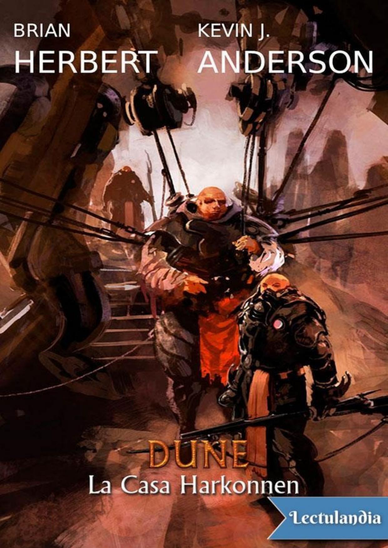 Dune. La casa Harkonnen de Brian Herbert, portada del libro