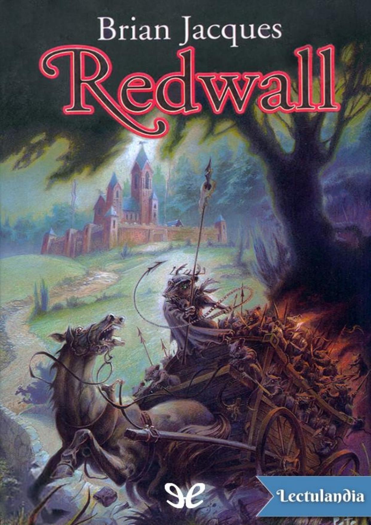 Redwall de Brian Jacques, portada del libro