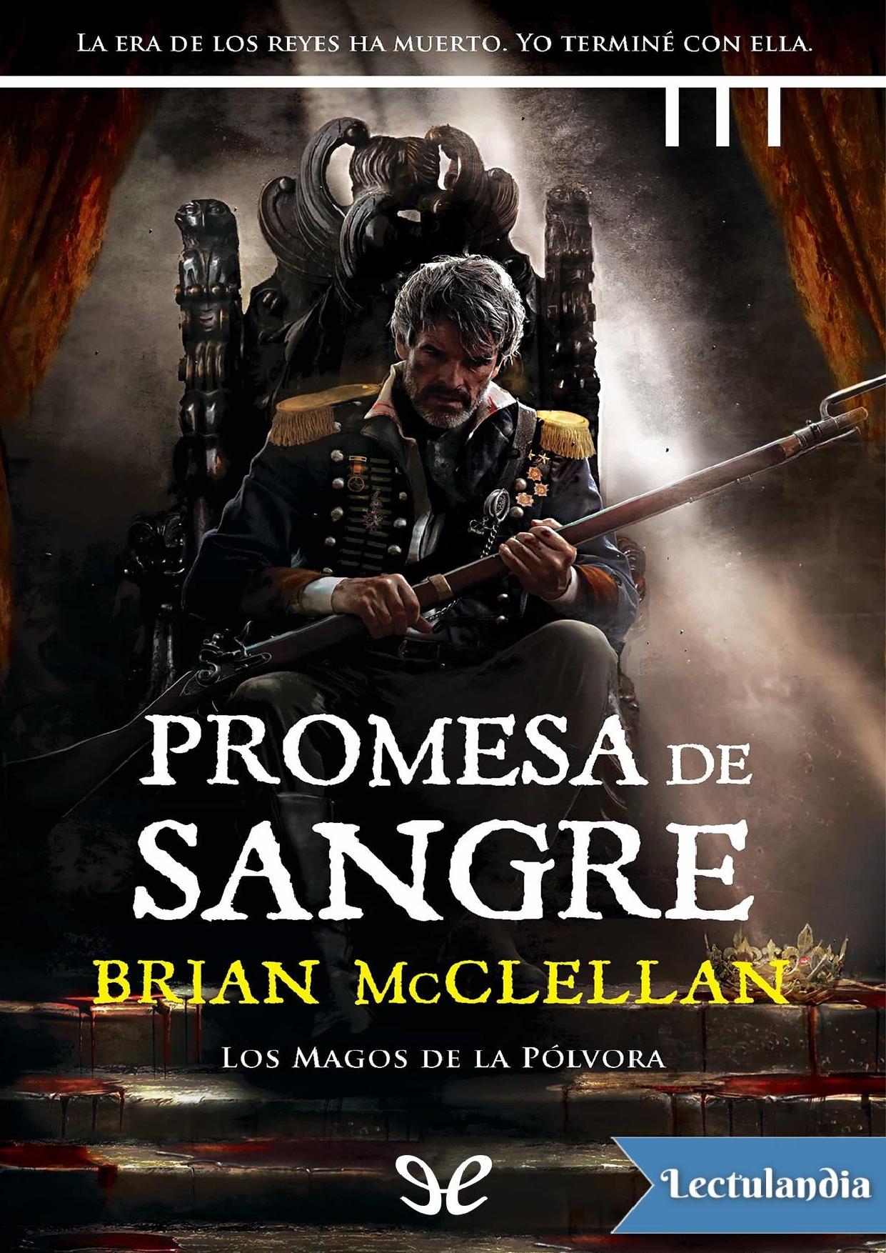 Promesa de sangre de Brian McClellan, portada del libro