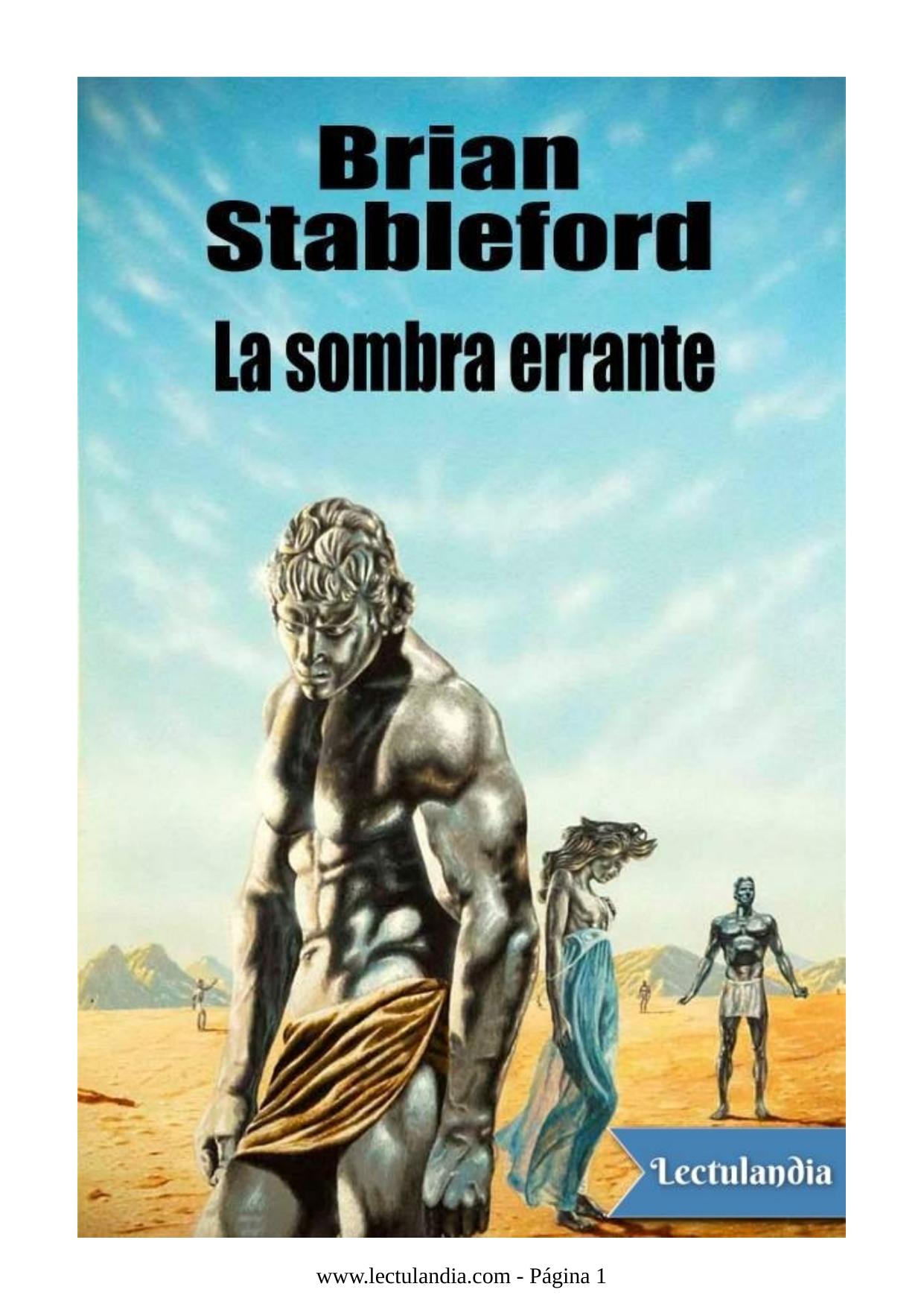 La sombra errante de Brian Stableford, portada del libro
