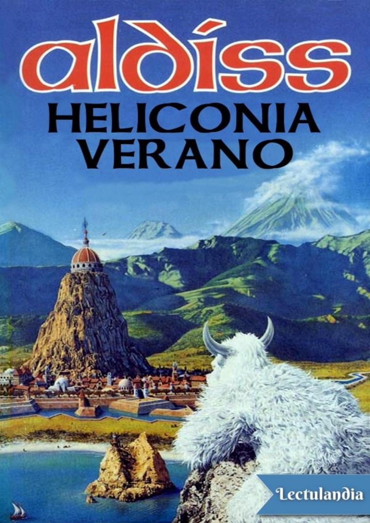 Heliconia Verano de Brian W. Aldiss, portada del libro