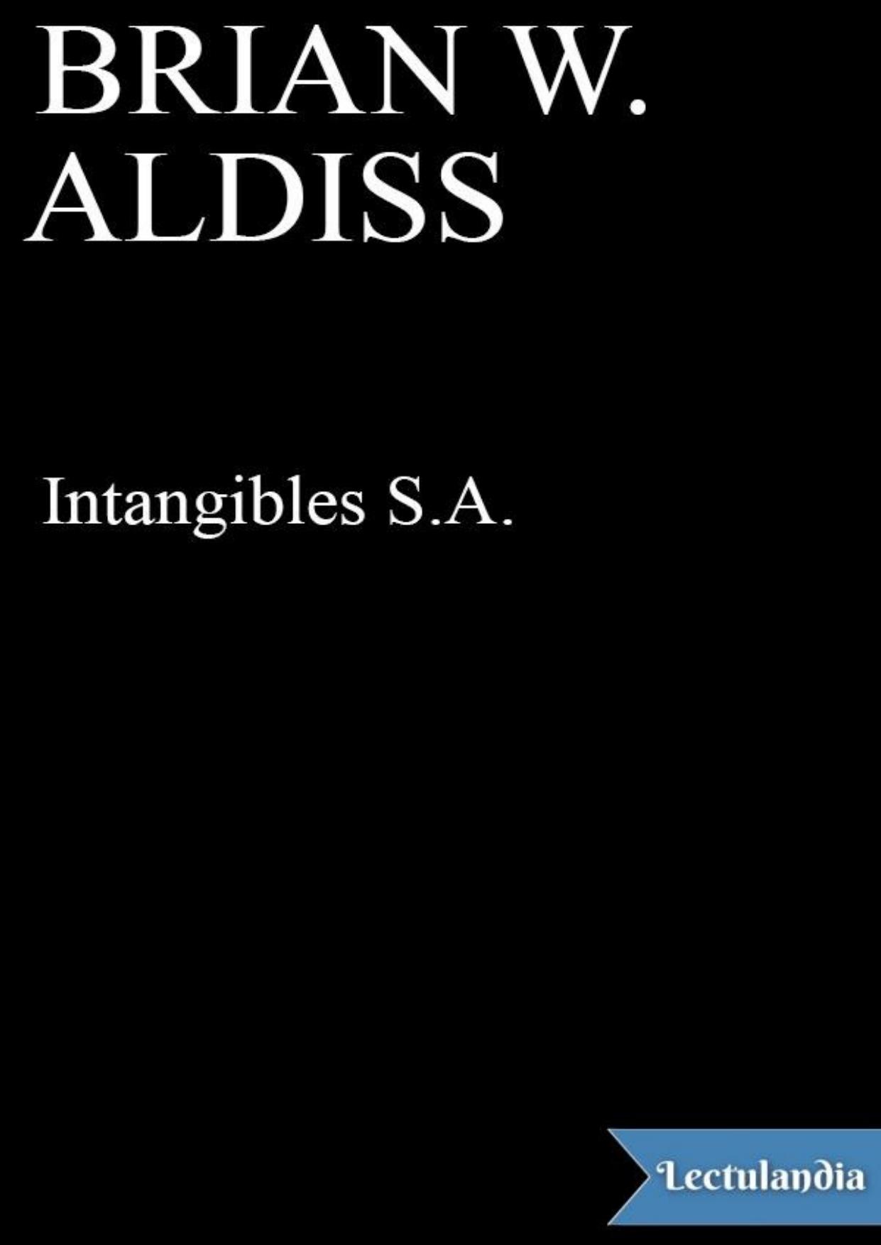 Intangibles S.A. de Brian W. Aldiss, portada del libro