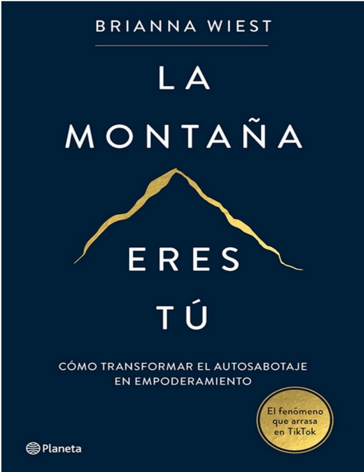 The Mountain Is You de Brianna Wiest, portada del libro