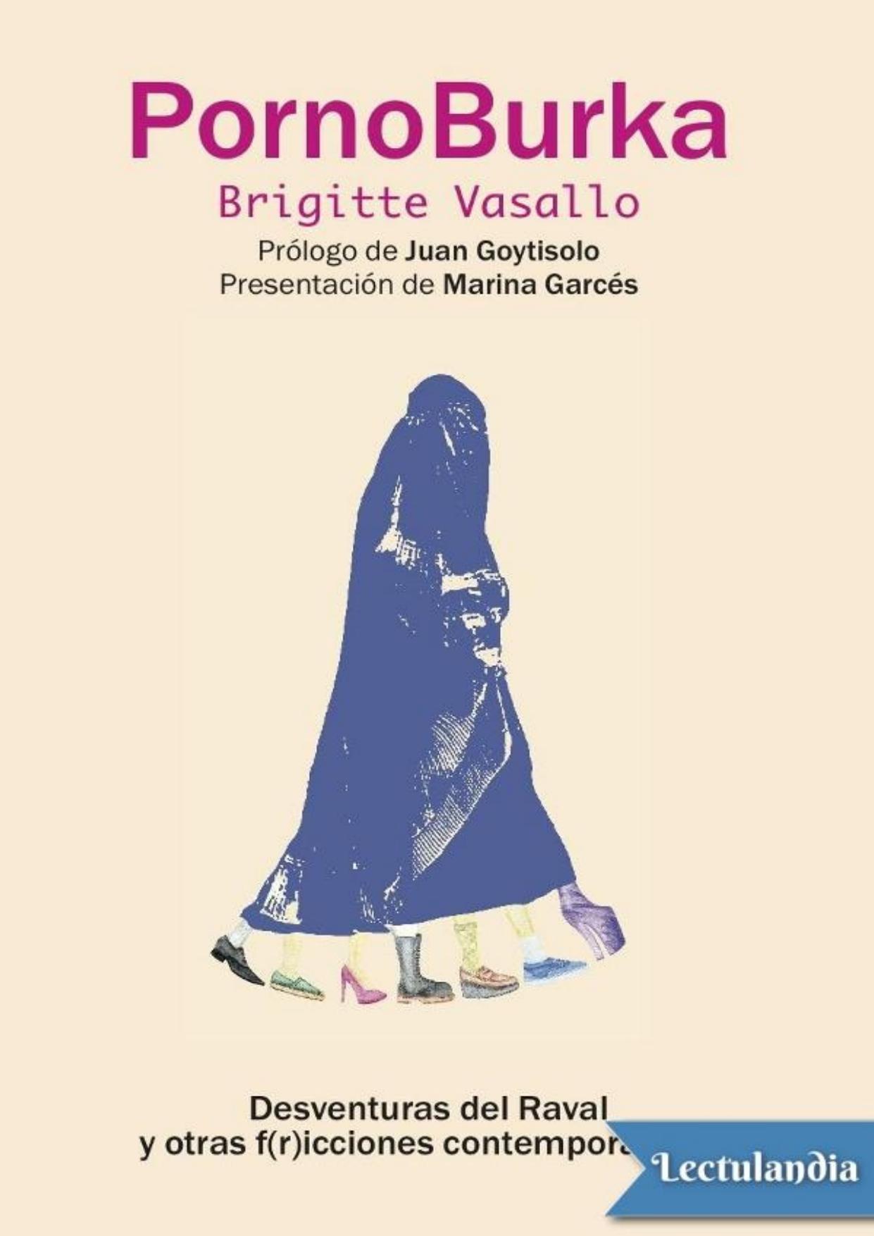 PornoBurka de Brigitte Vasallo, portada del libro