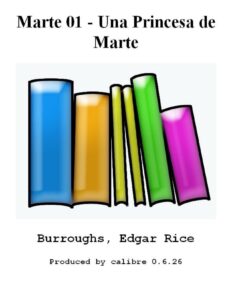 Portada de Marte 01 - Una Princesa de Marte