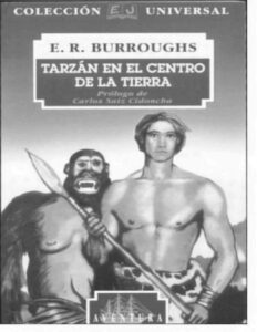 Portada de Tarzan en el Centro de la Tierra