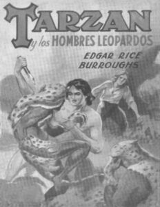 Portada de Tarzan y los hombres leopardo