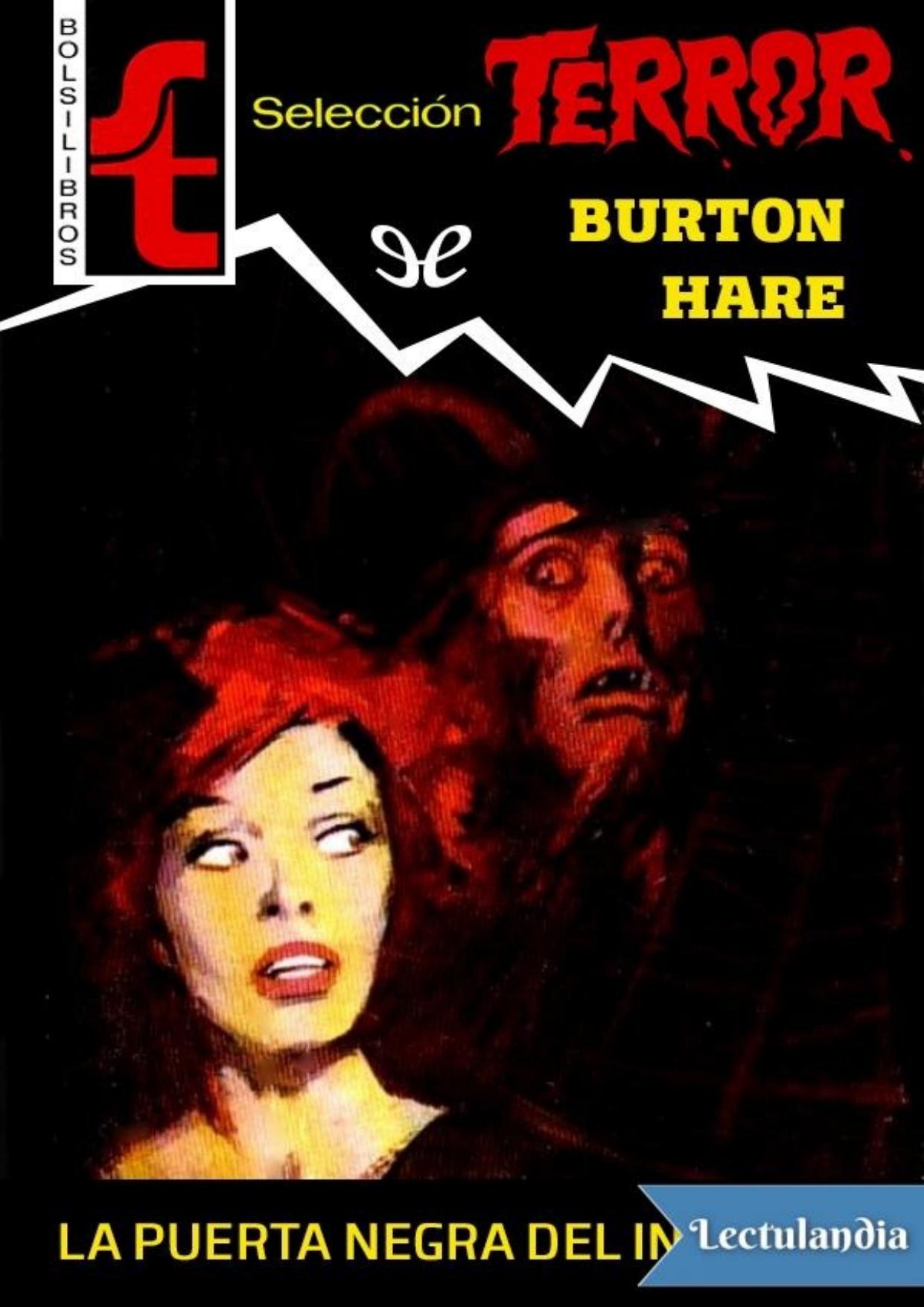 La puerta negra del infierno de Burton Hare, portada del libro