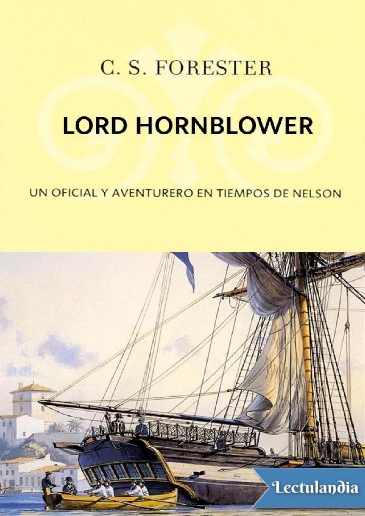 Lord Hornblower de C. S. Forester, portada del libro