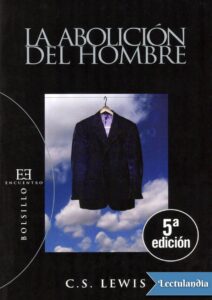 Portada de La abolición del hombre
