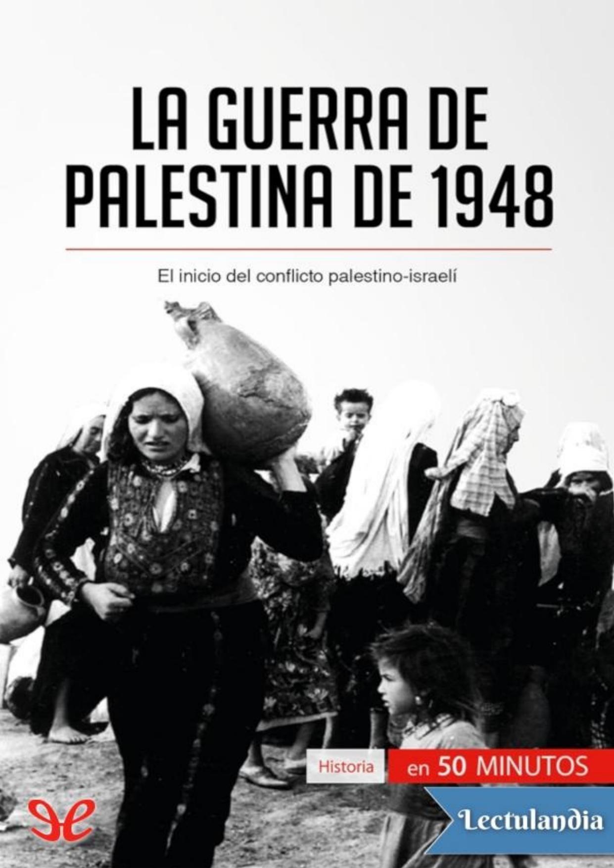 La guerra de Palestina de 1948 de Camille David, portada del libro