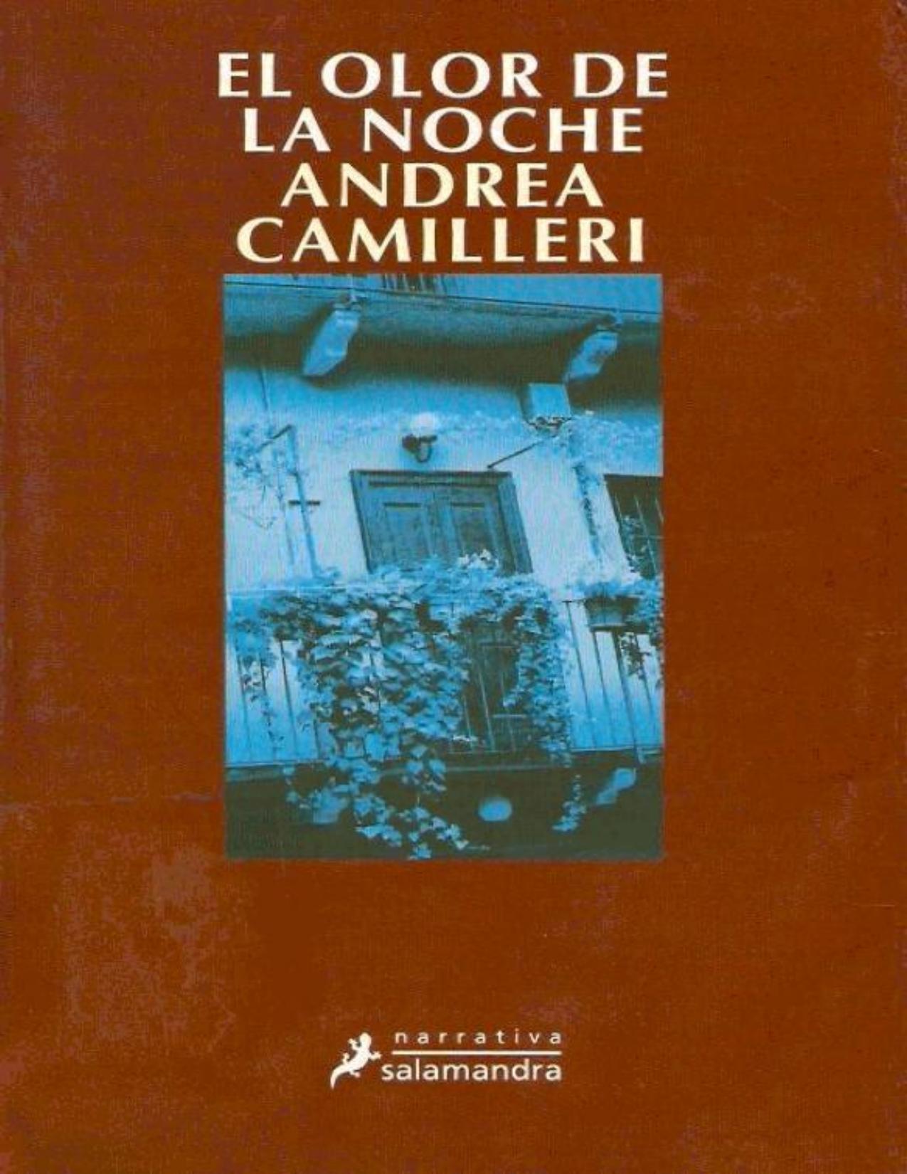 Montalbano 08 - El Olor de la Noche de Camilleri Andrea, portada del libro