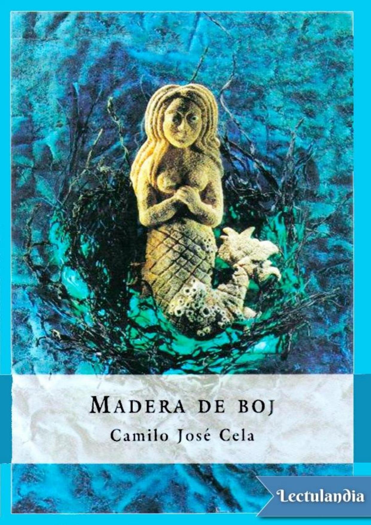 Madera de boj de Camilo José Cela, portada del libro