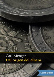 Portada de Del origen del dinero