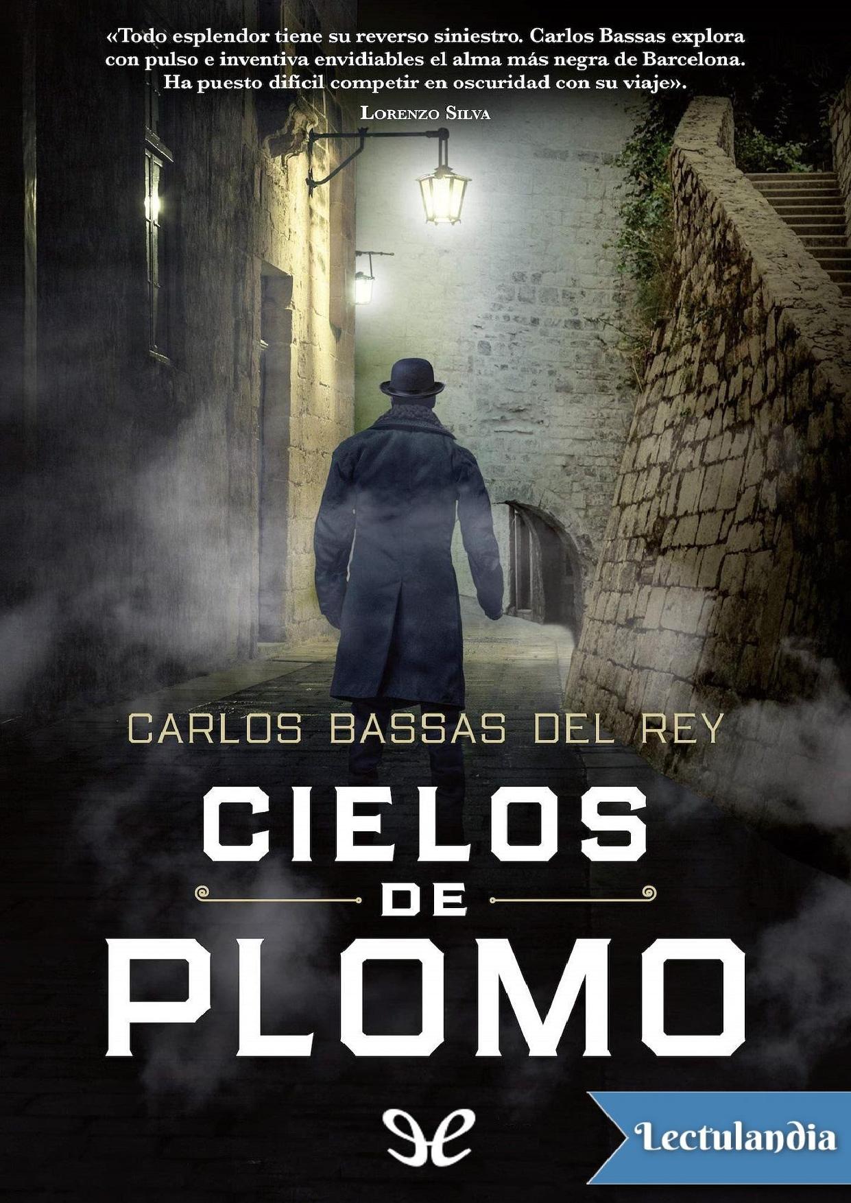 Cielos de plomo de Carlos Bassas del Rey, portada del libro
