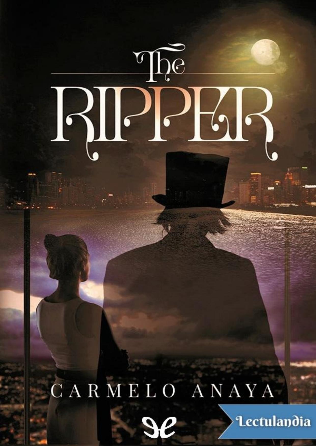 The Ripper de Carmelo Anaya, portada del libro