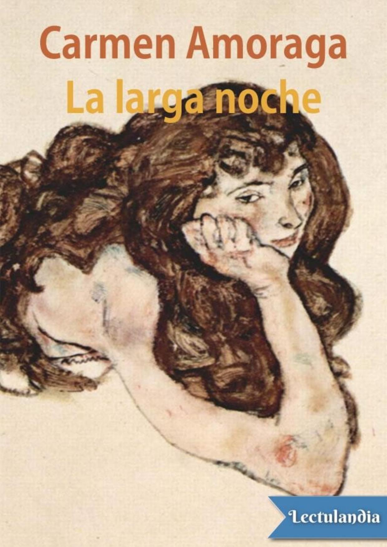 La larga noche de Carmen Amoraga, portada del libro