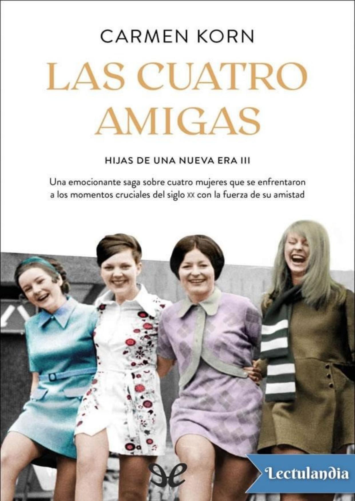 Las cuatro amigas de Carmen Korn, portada del libro