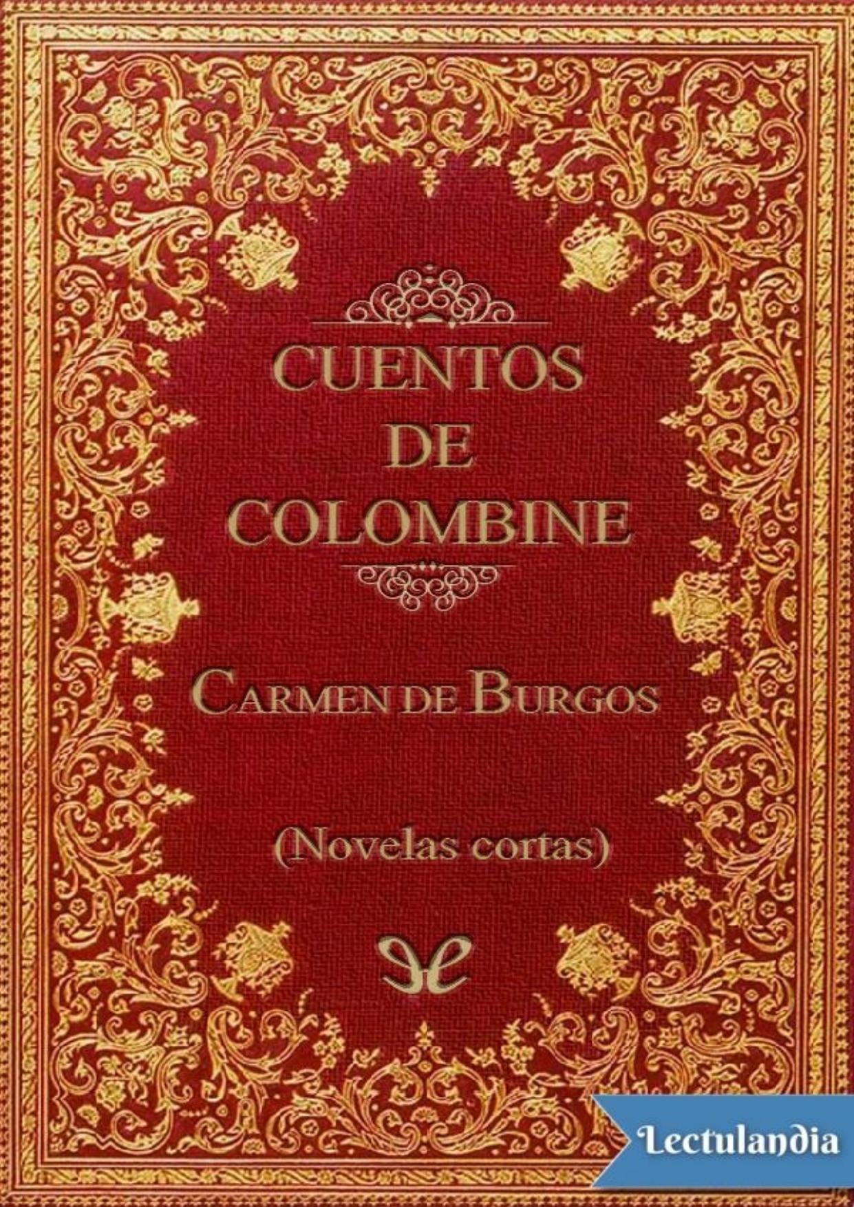 Cuentos de Colombine de Carmen de Burgos, portada del libro