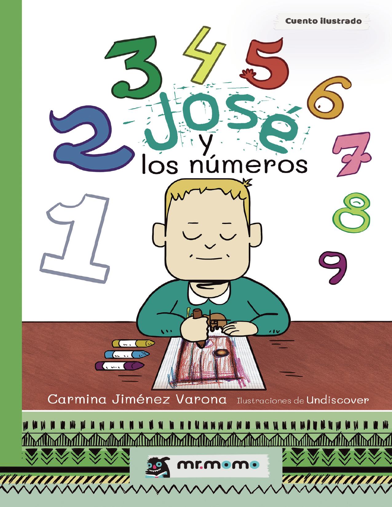 José y los números de Carmina Jiménez Varona, portada del libro
