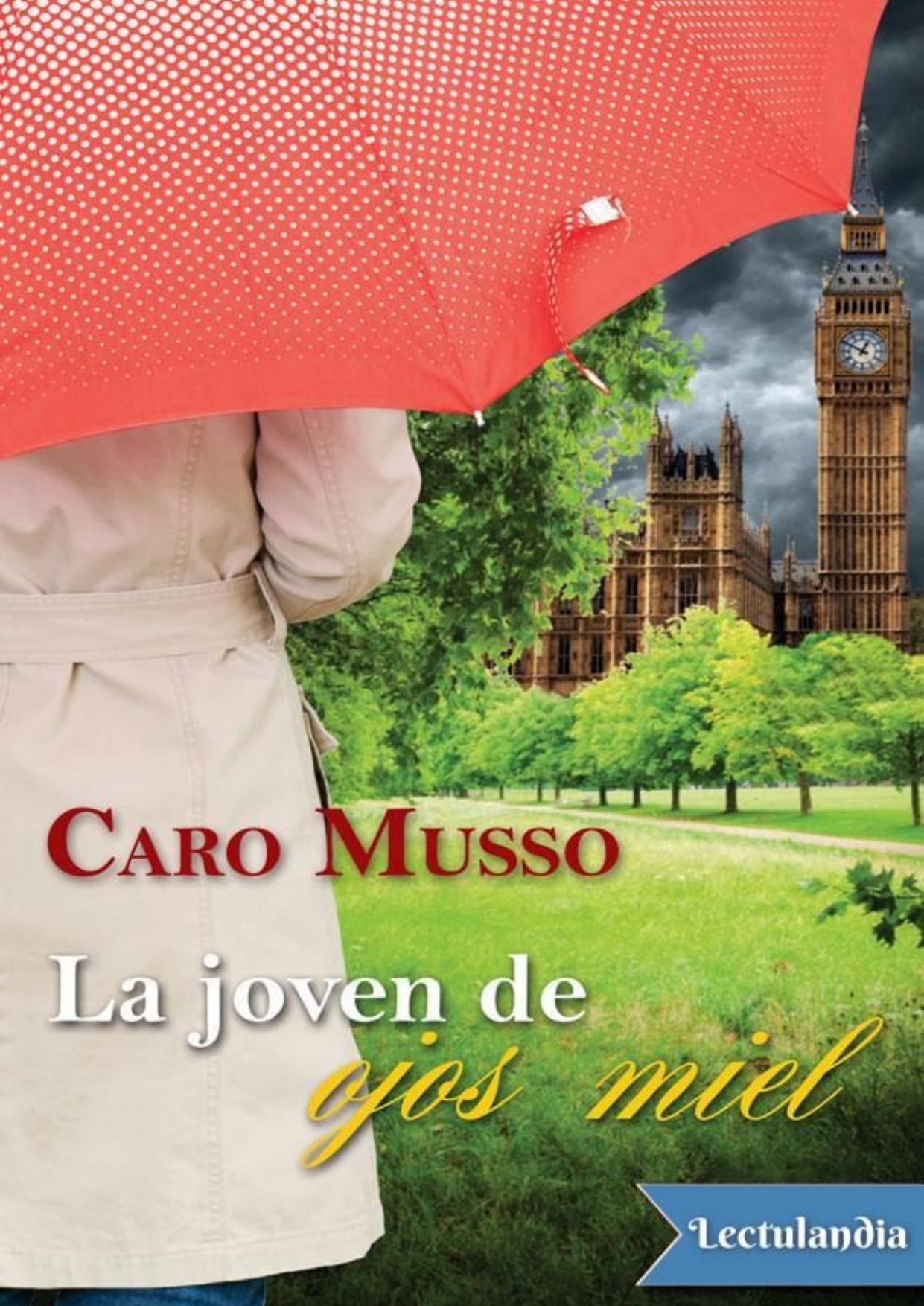 La joven de ojos miel de Caro Musso, portada del libro