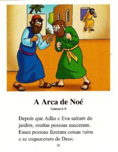Portada de El arca de Noe - bilingue (Noah's 2-by-2 Adventure - Bilingual) (Arch Books) (Spanish and English Edition)