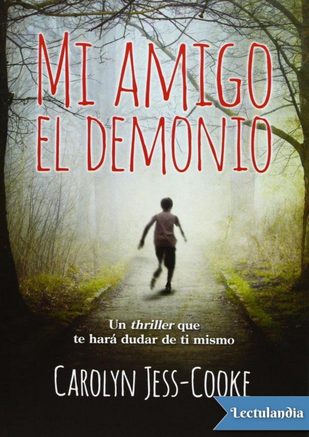 Mi amigo el demonio de Carolyn Jess-Cooke, portada del libro