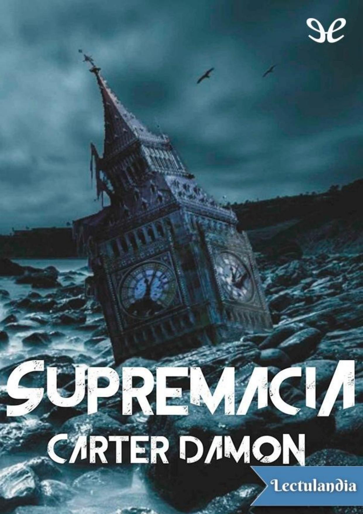 Supremacía de Carter Damon, portada del libro