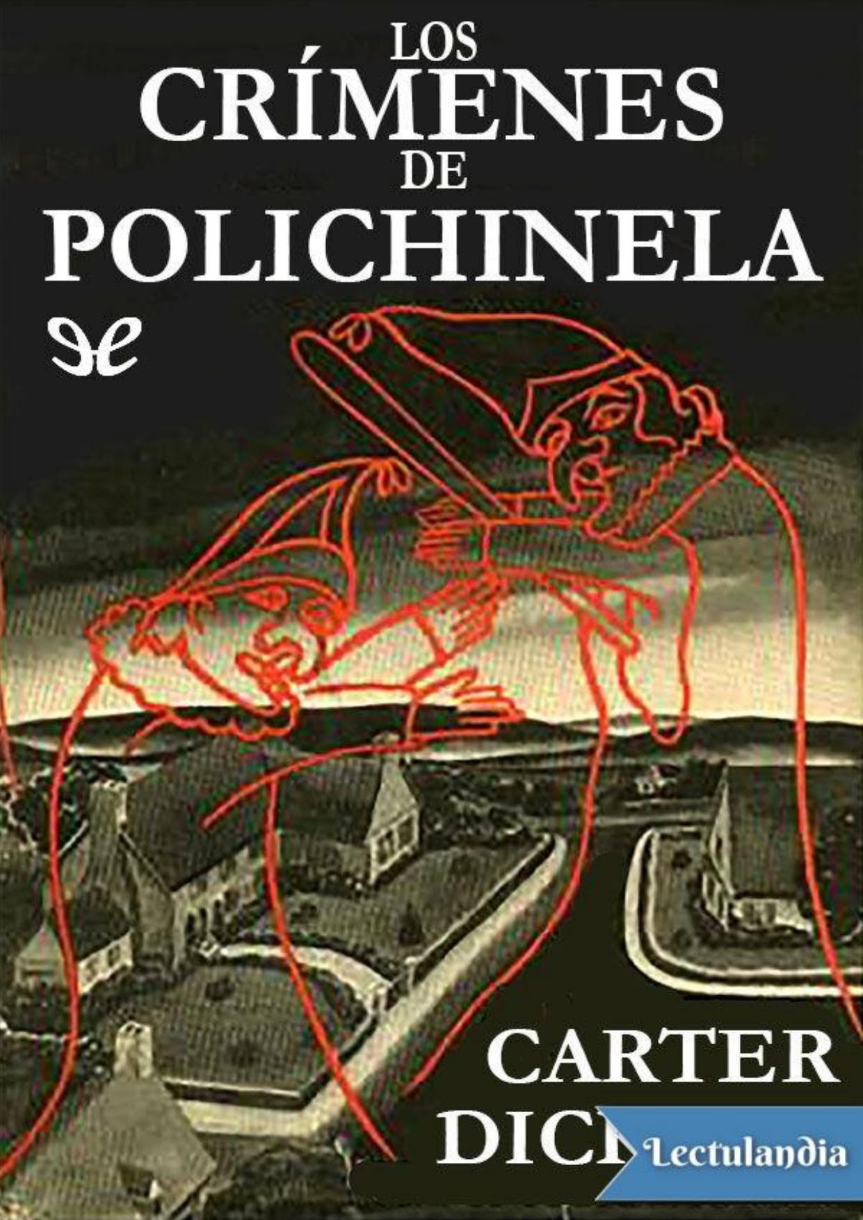 Los crímenes de Polichinela de Carter Dickson, portada del libro