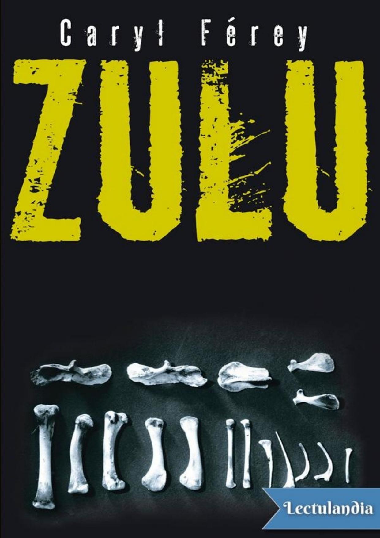 Zulú de Caryl Ferey, portada del libro