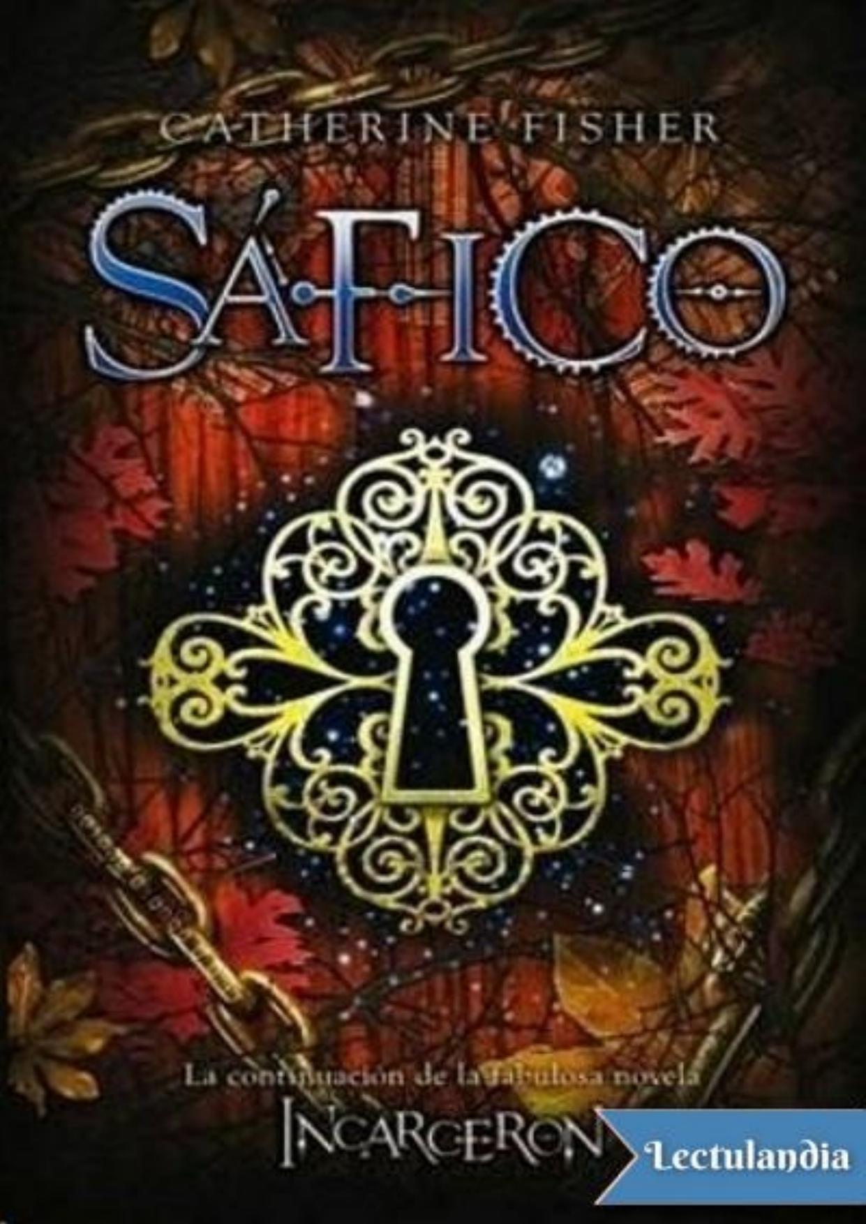 Sáfico de Catherine Fisher, portada del libro