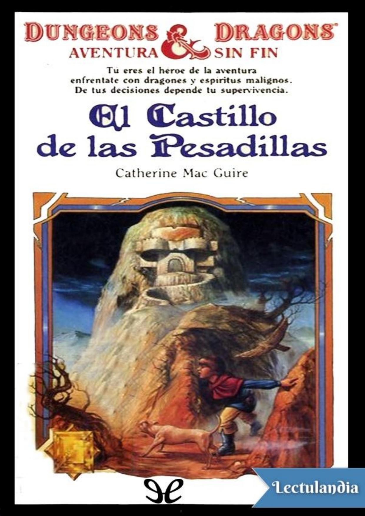 El castillo de las pesadillas de Catherine McGuire, portada del libro