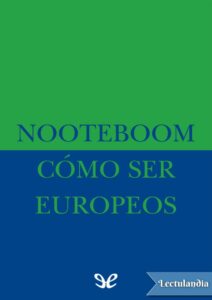 Portada de Cómo ser europeos