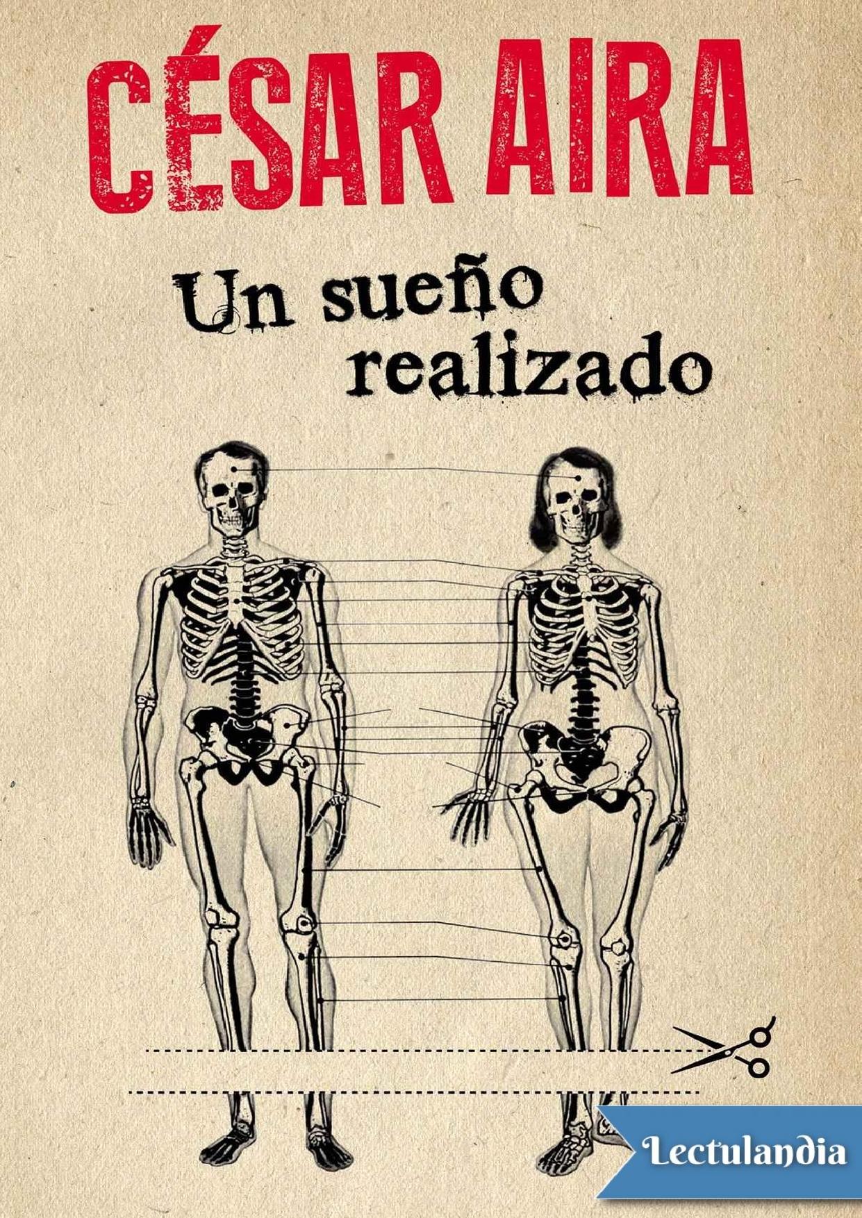 Un sueño realizado de César Aira, portada del libro