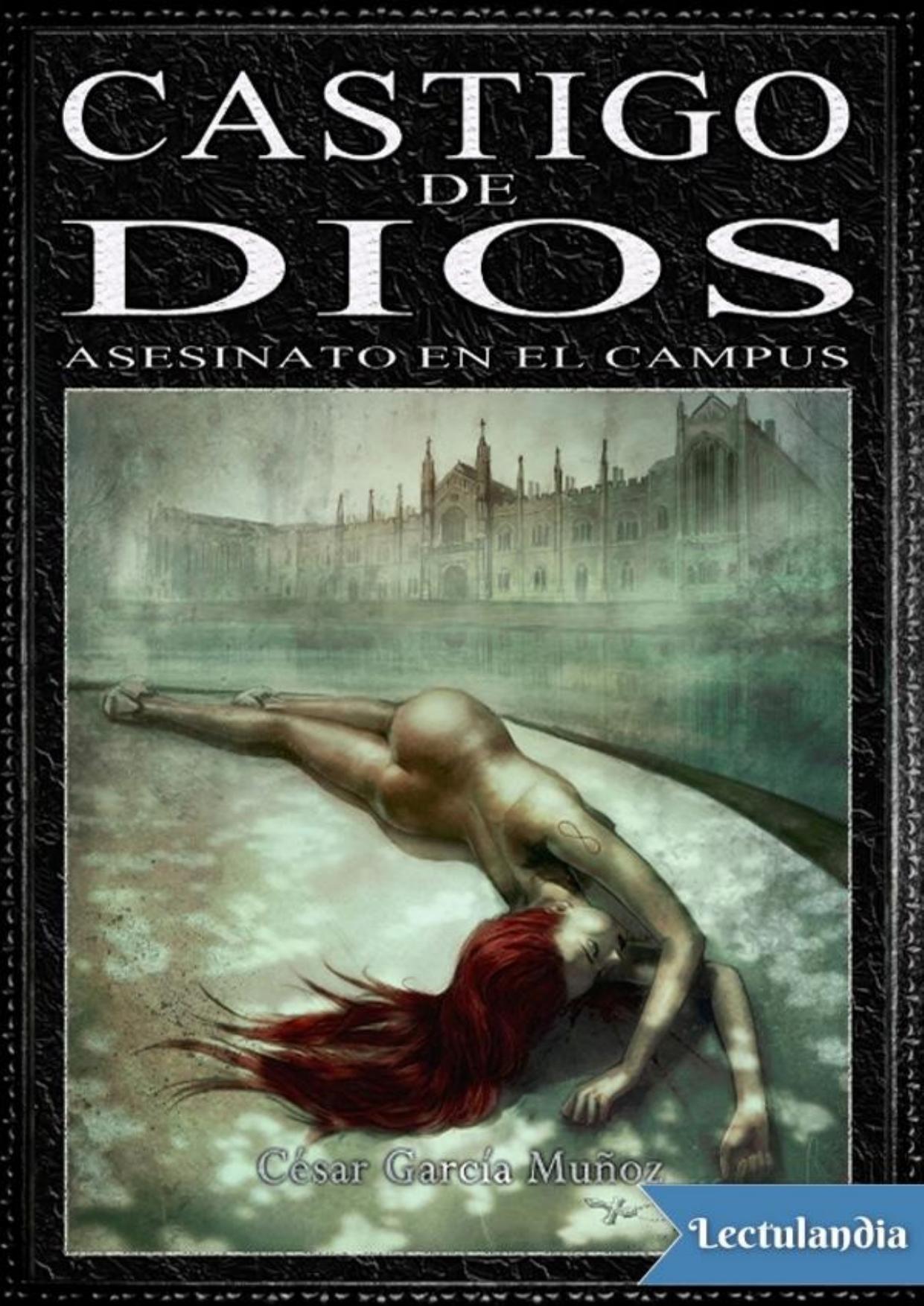 Castigo de Dios de César García Muñoz, portada del libro