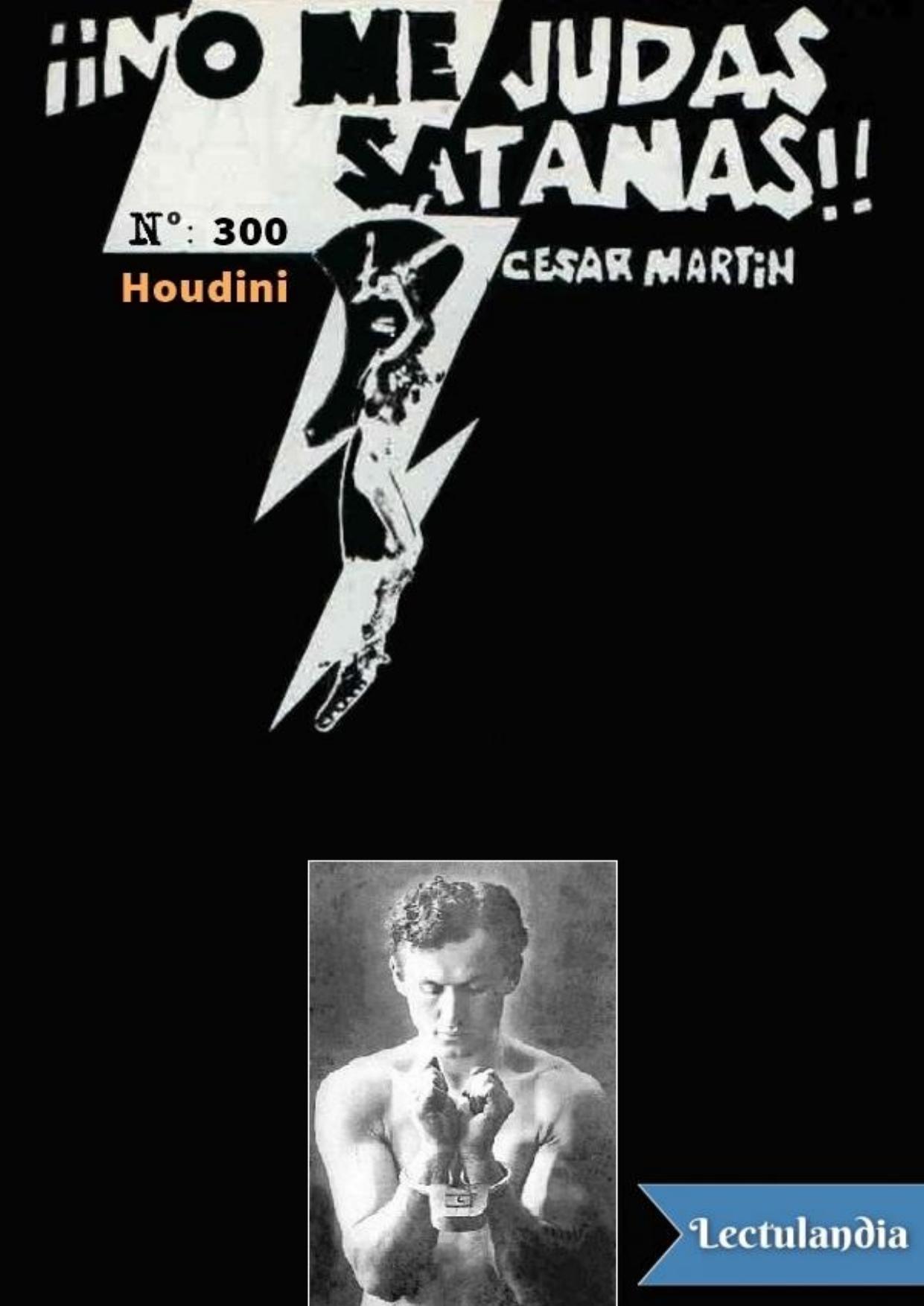 Houdini de César Martín, portada del libro