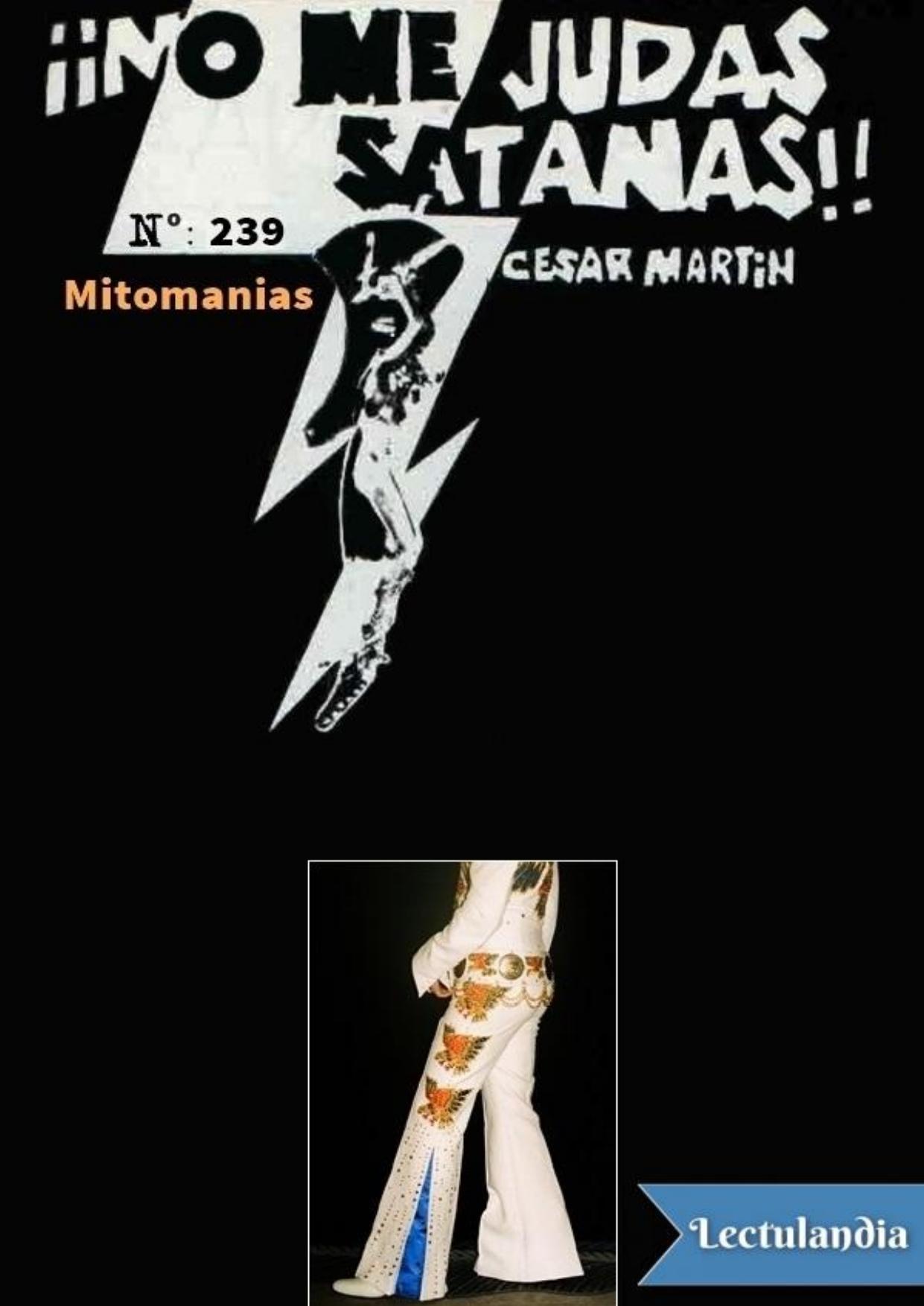 Mitomanías de César Martín, portada del libro